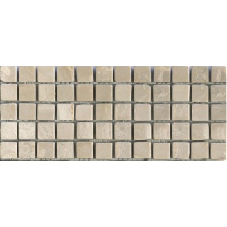 Мозаїка мармурова матова MOZ DE LUX STONE C-MOS TRAVERTINE LUANA 15х15х15 мм